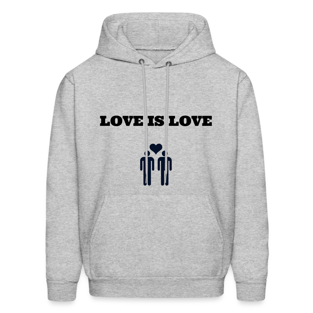 Men's Hoodie - heather gray