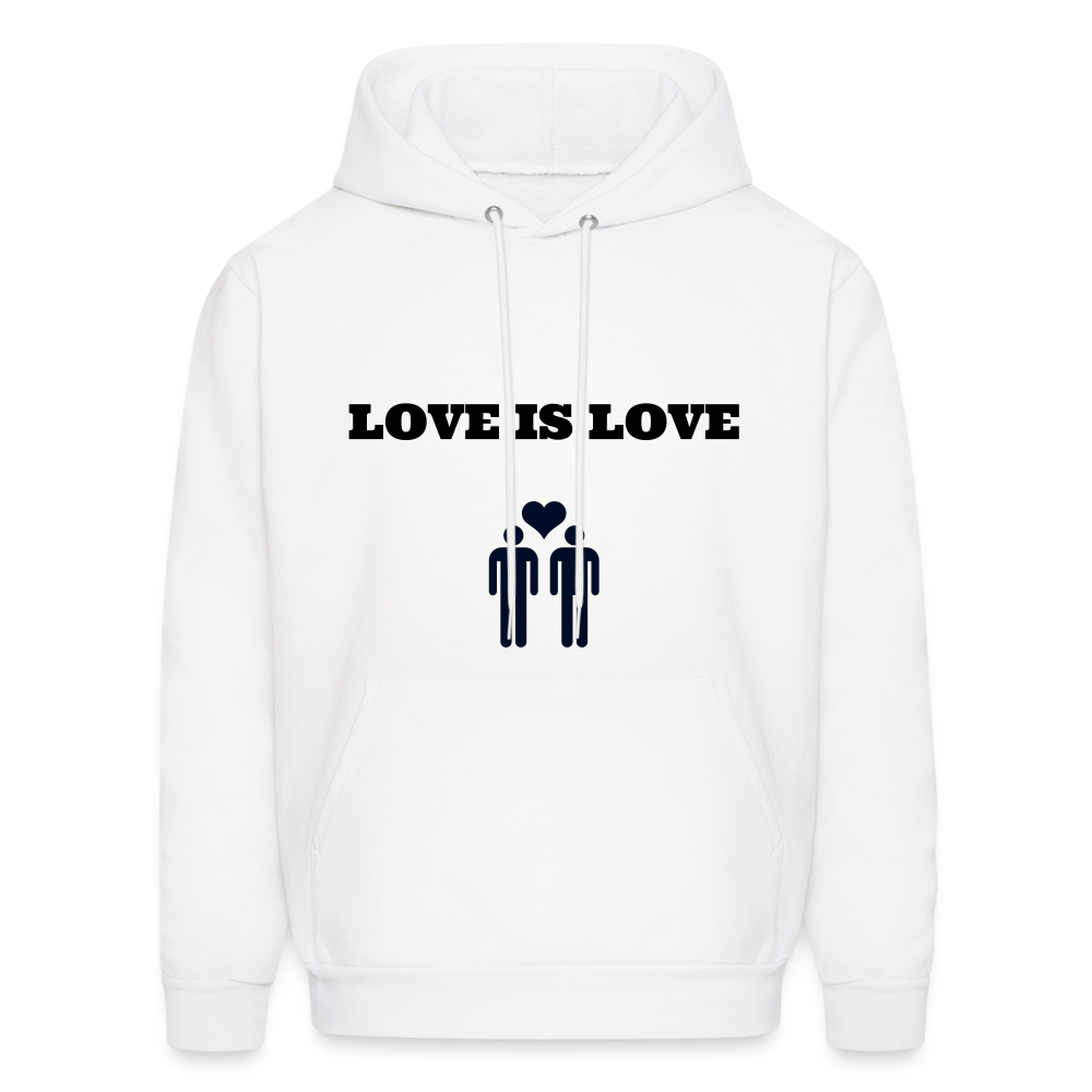 Men's Hoodie - white