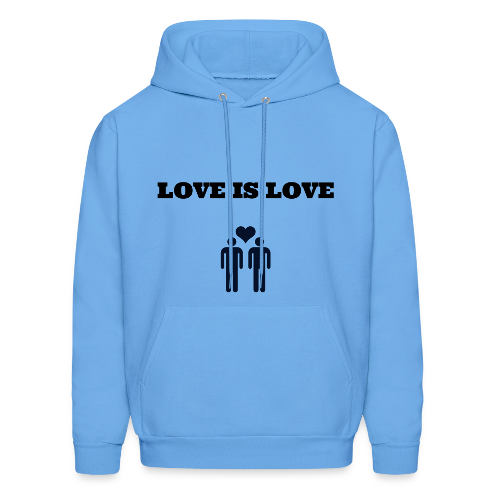 Men's Hoodie - carolina blue