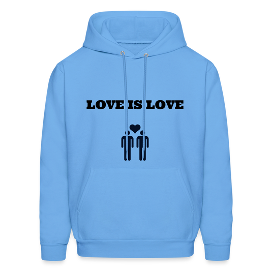 Men's Hoodie - carolina blue