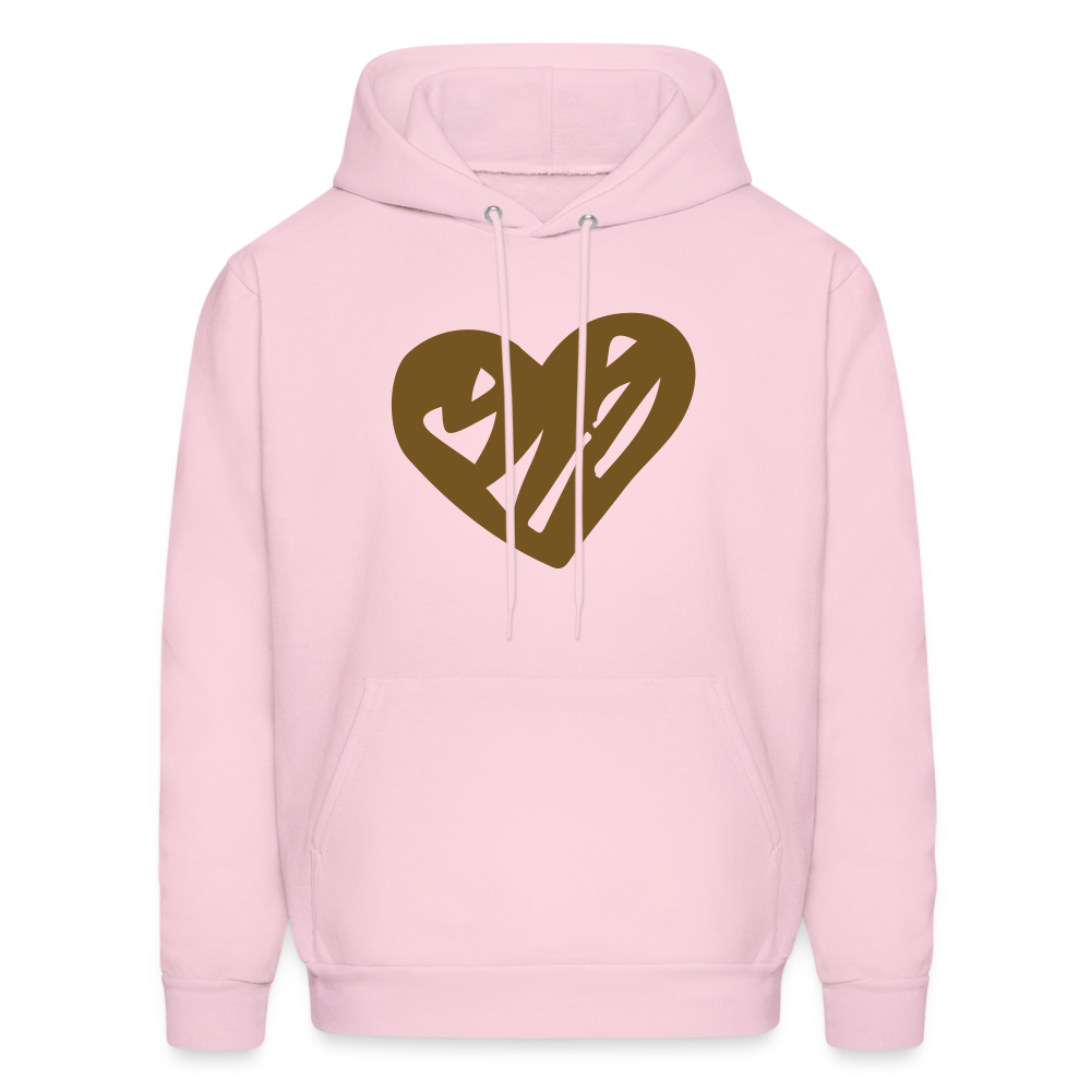 Men's Hoodie - pale pink