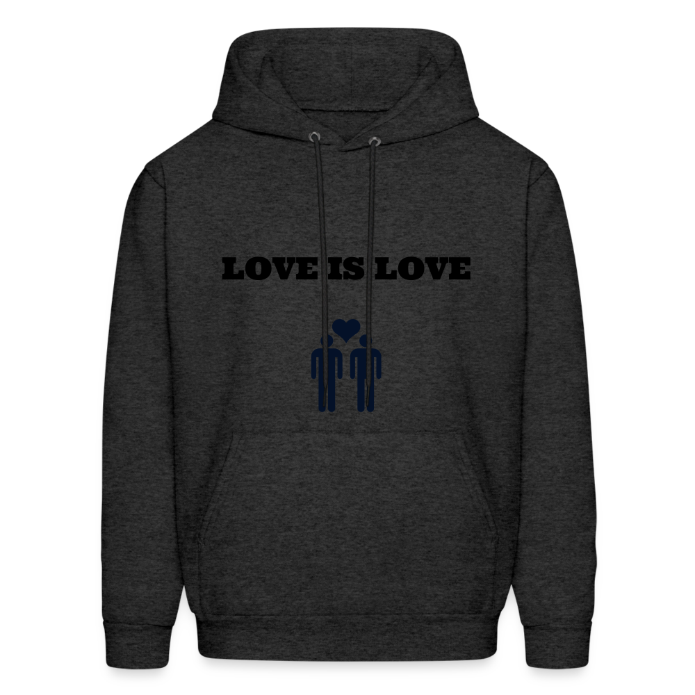 Men's Hoodie - charcoal grey