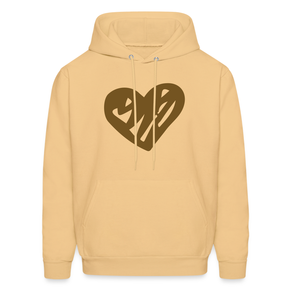 Men's Hoodie - light gold 