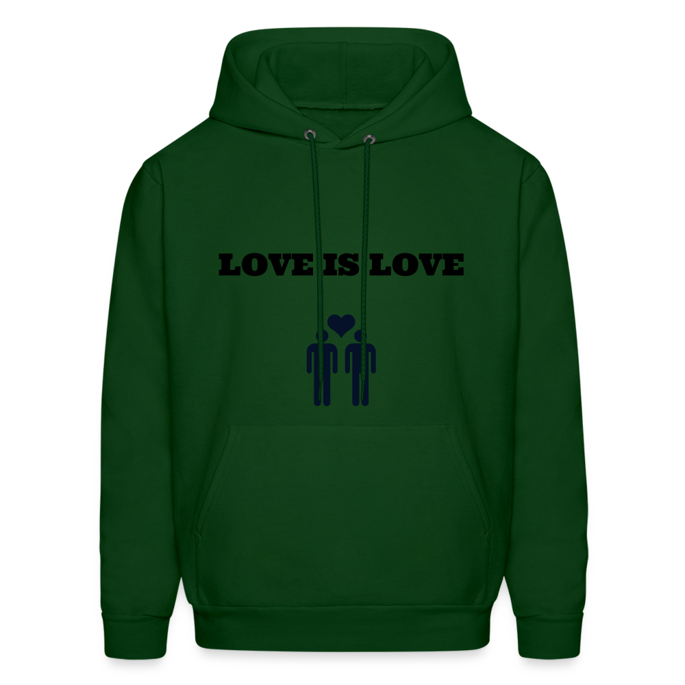 Men's Hoodie - forest green