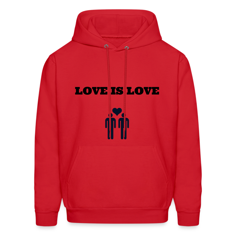 Men's Hoodie - red