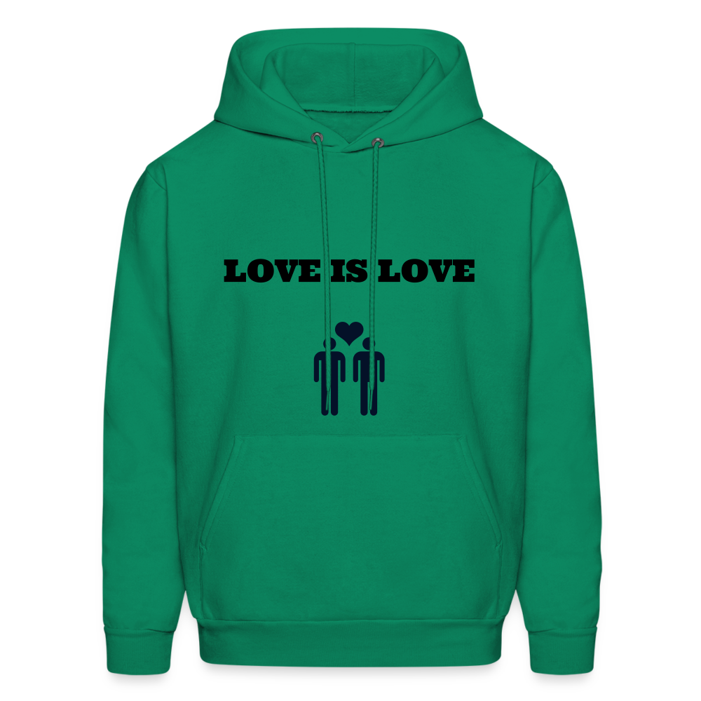 Men's Hoodie - kelly green